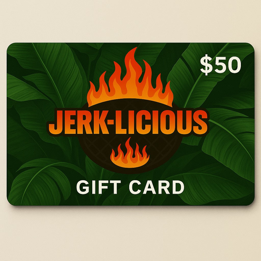 Jerk-Licious Gift Cards