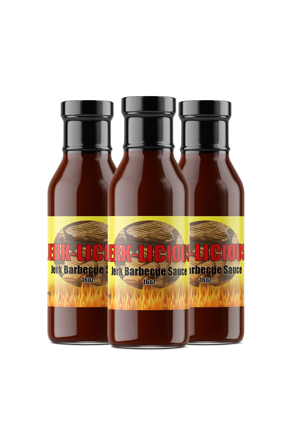 Jerk-Licious Mild BBQ Sauce (5 Pack)