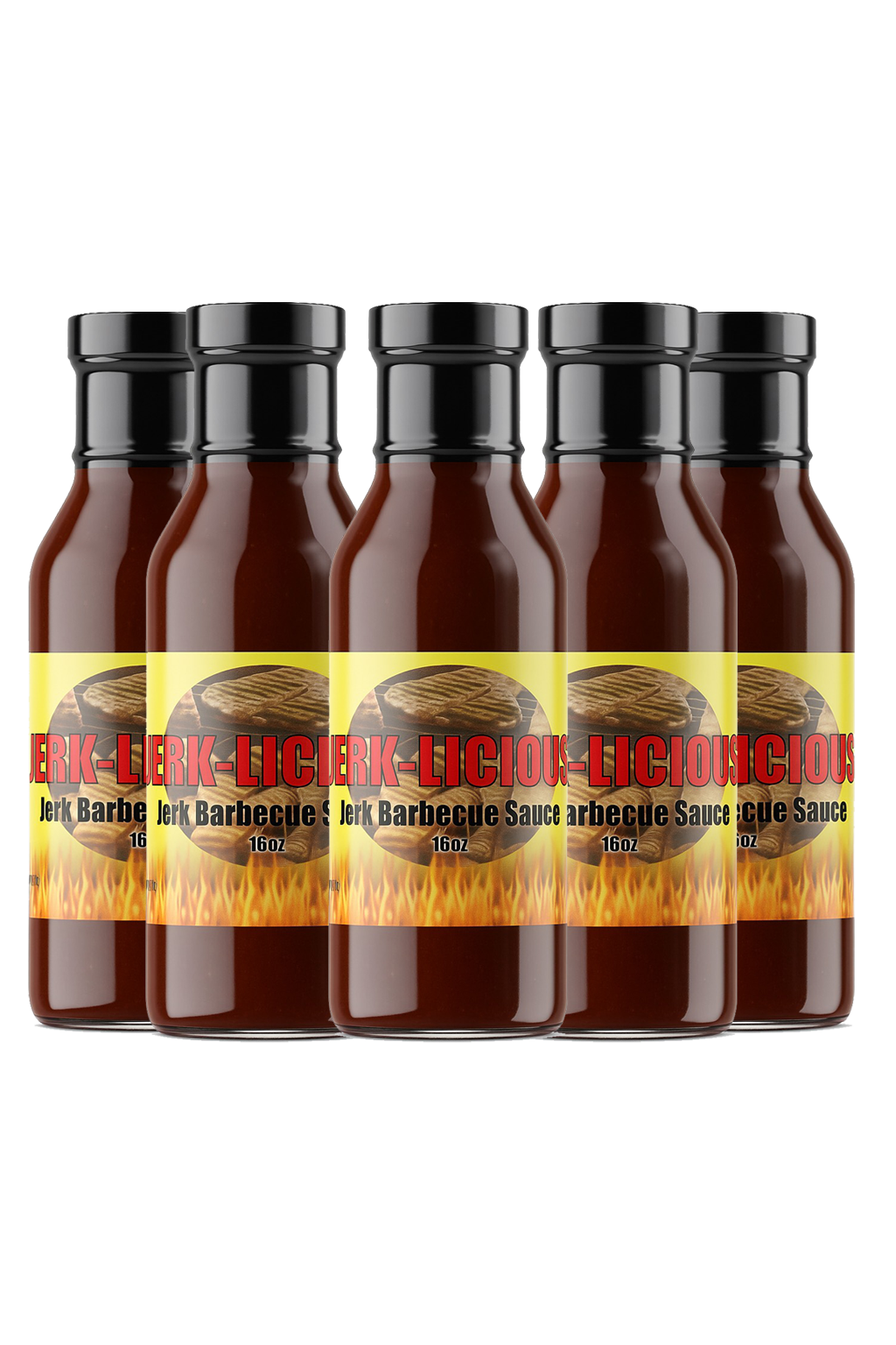 Jerk-Licious Mild BBQ Sauce (10 Pack)